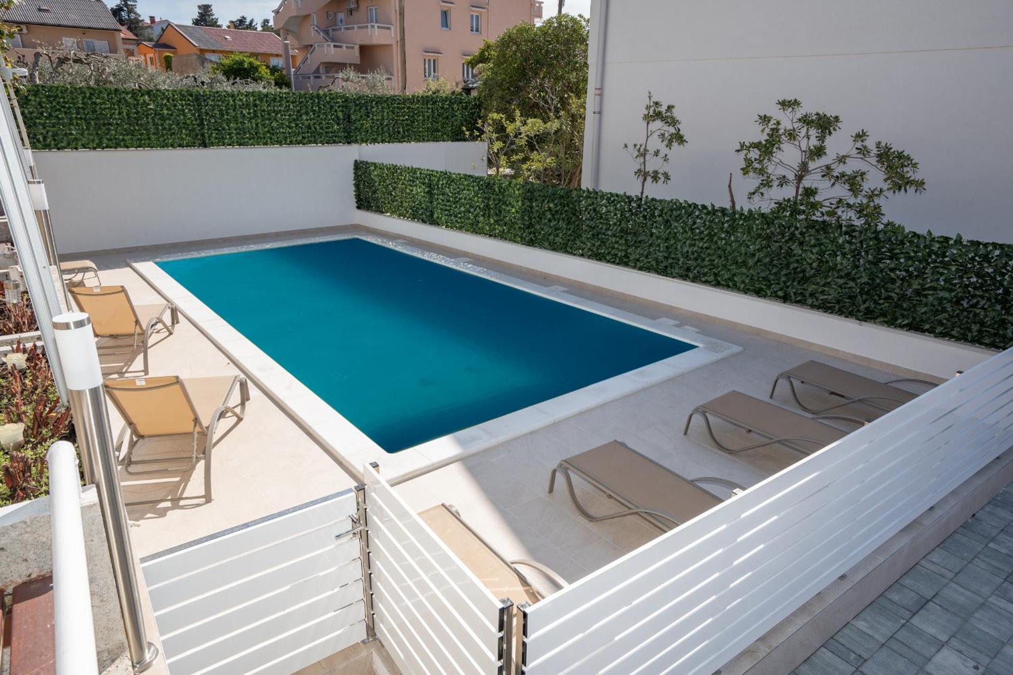 Pool Mansion Magnolia - Comfort Rooms Novalja Kültér fotó
